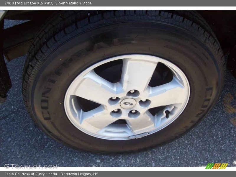 Silver Metallic / Stone 2008 Ford Escape XLS 4WD