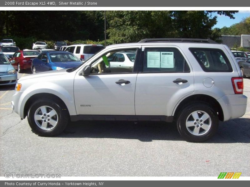 Silver Metallic / Stone 2008 Ford Escape XLS 4WD