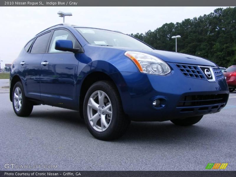 Indigo Blue / Gray 2010 Nissan Rogue SL