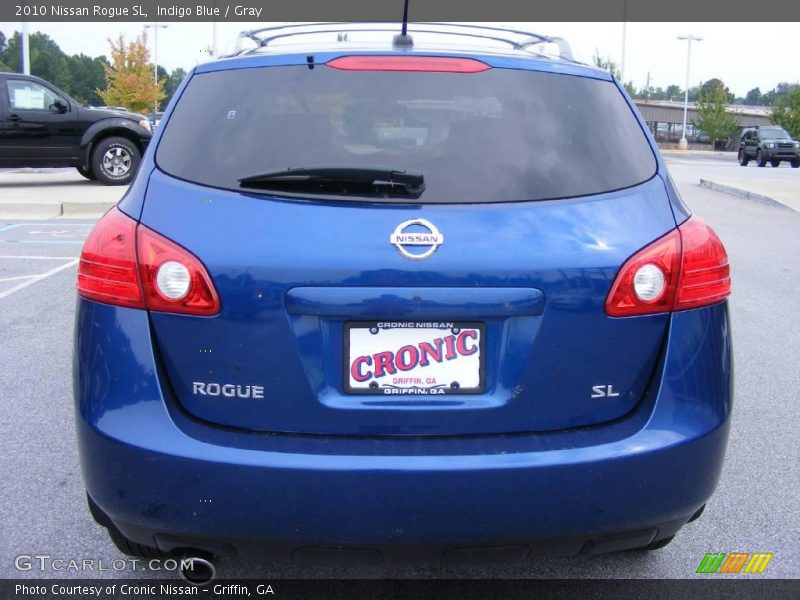 Indigo Blue / Gray 2010 Nissan Rogue SL