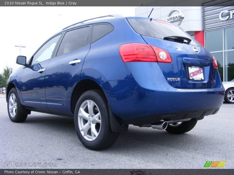 Indigo Blue / Gray 2010 Nissan Rogue SL