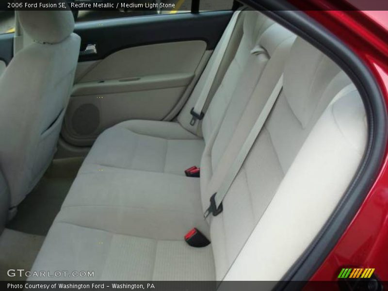 Redfire Metallic / Medium Light Stone 2006 Ford Fusion SE