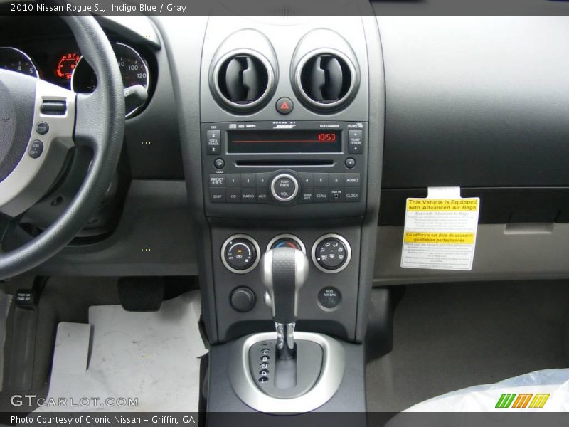 Indigo Blue / Gray 2010 Nissan Rogue SL