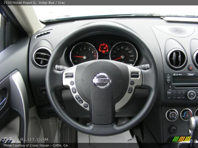 Indigo Blue / Gray 2010 Nissan Rogue SL