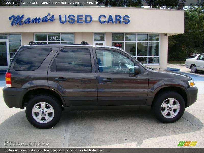 Dark Stone Metallic / Medium/Dark Flint 2007 Ford Escape XLT
