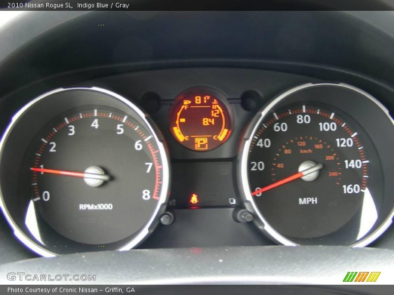 Indigo Blue / Gray 2010 Nissan Rogue SL
