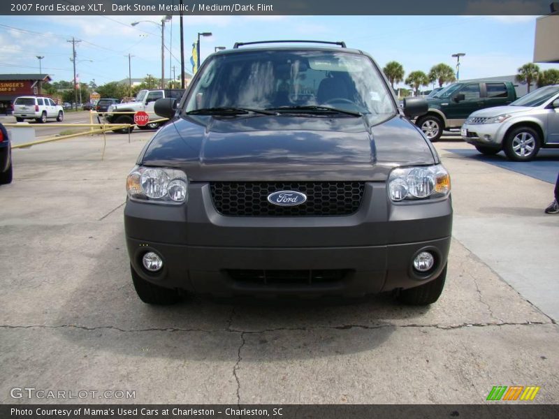 Dark Stone Metallic / Medium/Dark Flint 2007 Ford Escape XLT