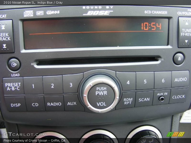 Indigo Blue / Gray 2010 Nissan Rogue SL