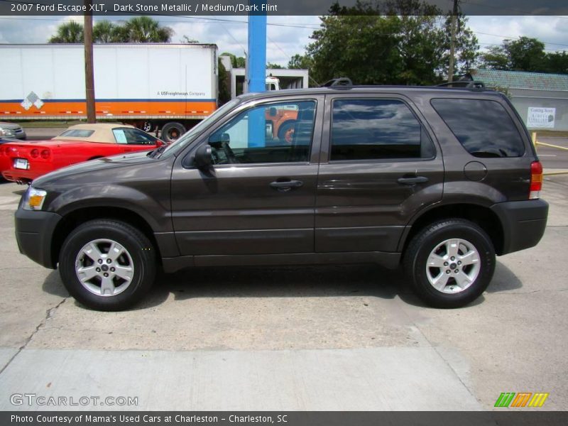 Dark Stone Metallic / Medium/Dark Flint 2007 Ford Escape XLT