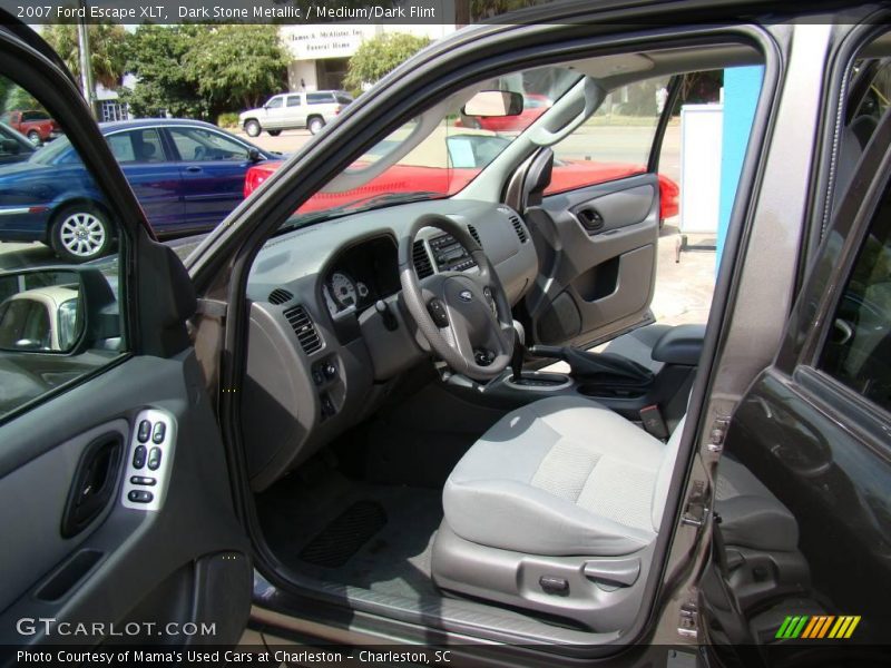 Dark Stone Metallic / Medium/Dark Flint 2007 Ford Escape XLT