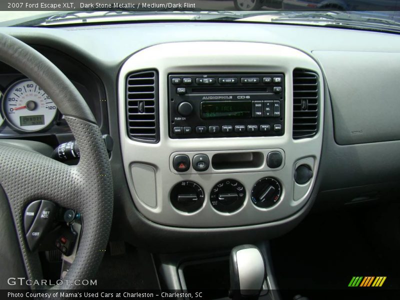 Dark Stone Metallic / Medium/Dark Flint 2007 Ford Escape XLT