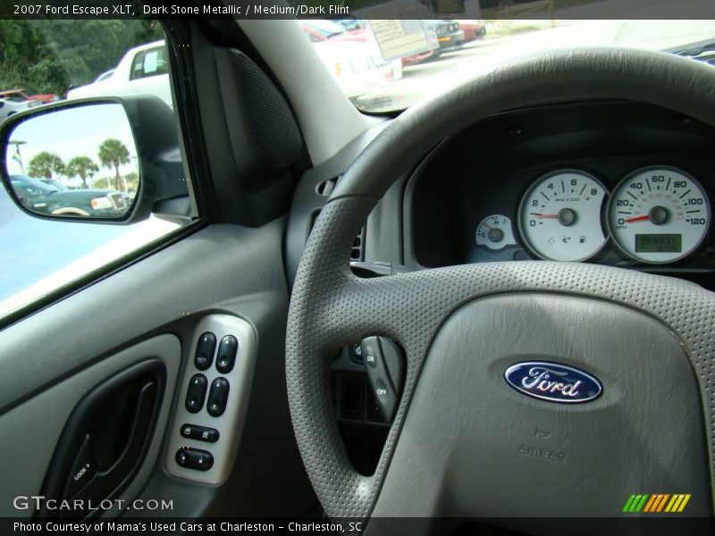 Dark Stone Metallic / Medium/Dark Flint 2007 Ford Escape XLT