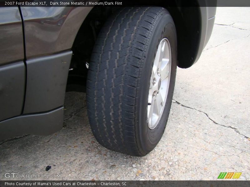 Dark Stone Metallic / Medium/Dark Flint 2007 Ford Escape XLT