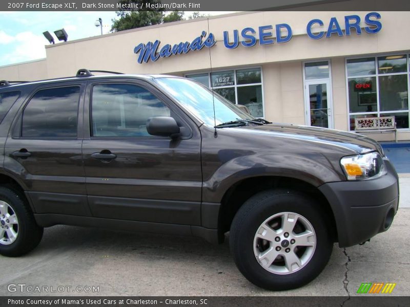 Dark Stone Metallic / Medium/Dark Flint 2007 Ford Escape XLT