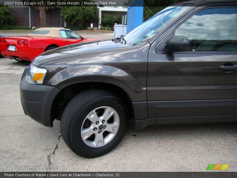 Dark Stone Metallic / Medium/Dark Flint 2007 Ford Escape XLT