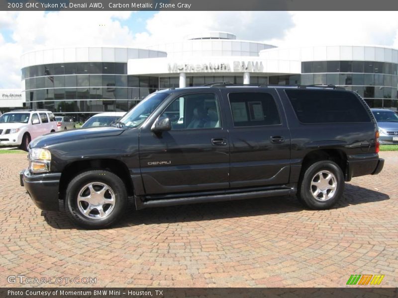 Carbon Metallic / Stone Gray 2003 GMC Yukon XL Denali AWD