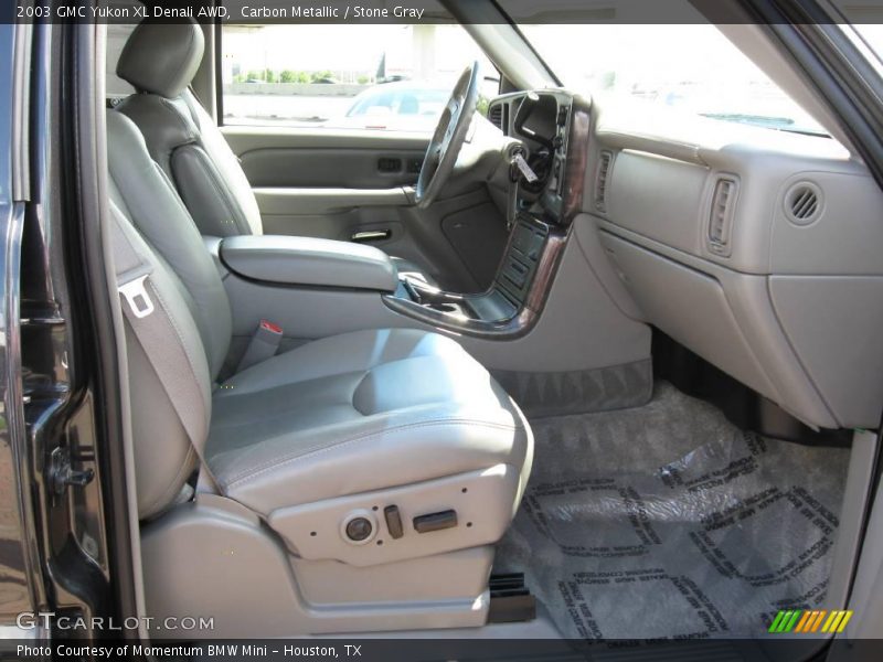 Carbon Metallic / Stone Gray 2003 GMC Yukon XL Denali AWD