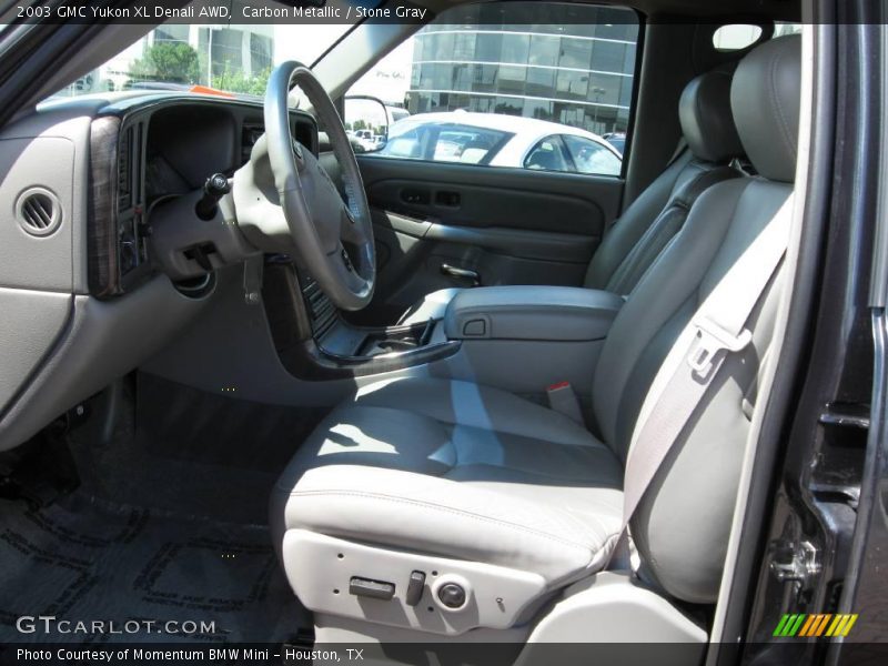 Carbon Metallic / Stone Gray 2003 GMC Yukon XL Denali AWD