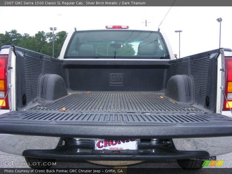 Silver Birch Metallic / Dark Titanium 2007 GMC Sierra 1500 Classic SL Regular Cab