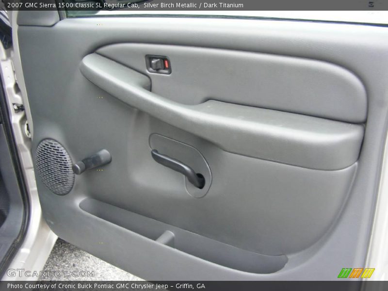 Silver Birch Metallic / Dark Titanium 2007 GMC Sierra 1500 Classic SL Regular Cab