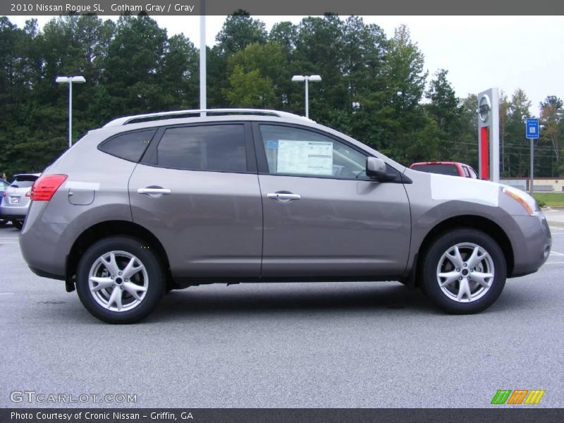 Gotham Gray / Gray 2010 Nissan Rogue SL