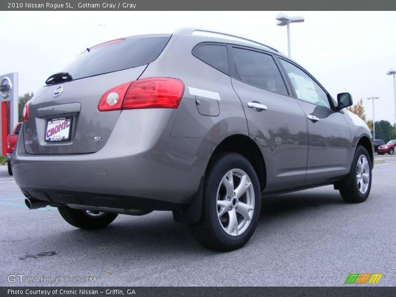 Gotham Gray / Gray 2010 Nissan Rogue SL