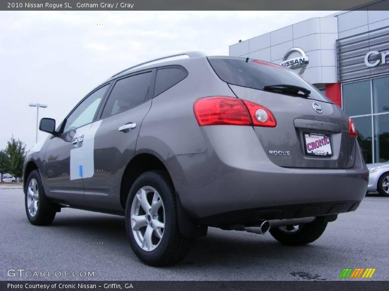 Gotham Gray / Gray 2010 Nissan Rogue SL