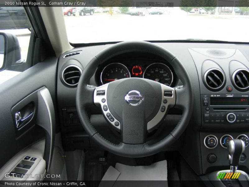 Gotham Gray / Gray 2010 Nissan Rogue SL