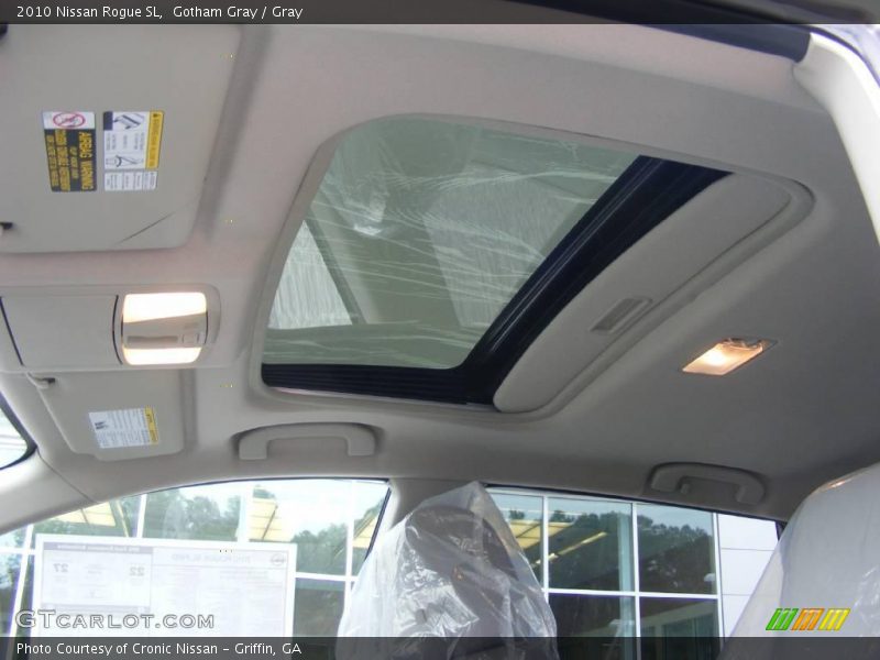 Gotham Gray / Gray 2010 Nissan Rogue SL