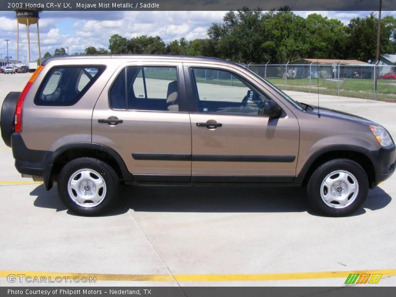Mojave Mist Metallic / Saddle 2003 Honda CR-V LX