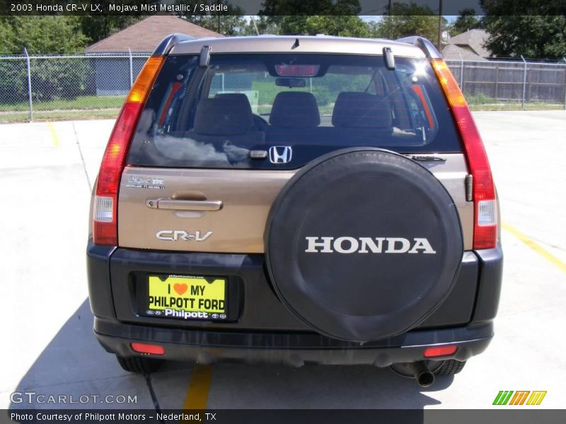 Mojave Mist Metallic / Saddle 2003 Honda CR-V LX