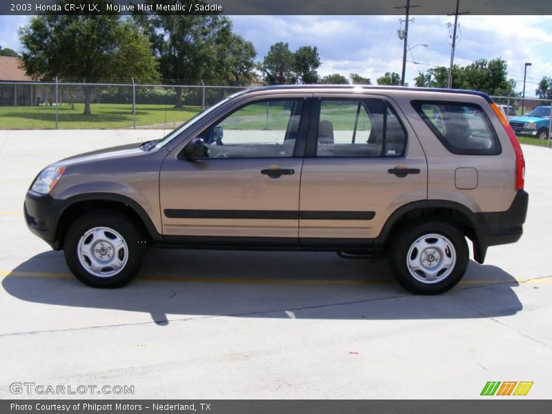 Mojave Mist Metallic / Saddle 2003 Honda CR-V LX