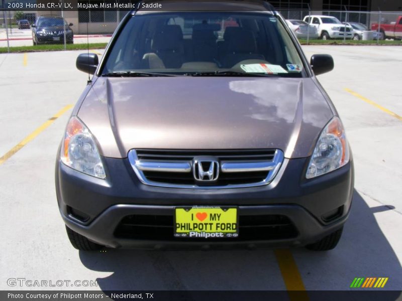 Mojave Mist Metallic / Saddle 2003 Honda CR-V LX