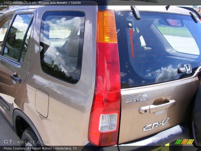 Mojave Mist Metallic / Saddle 2003 Honda CR-V LX