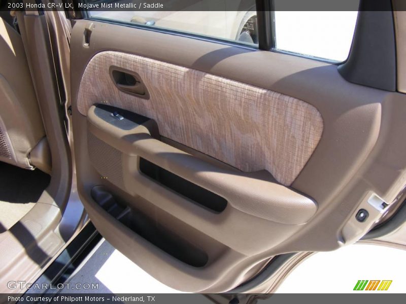 Mojave Mist Metallic / Saddle 2003 Honda CR-V LX