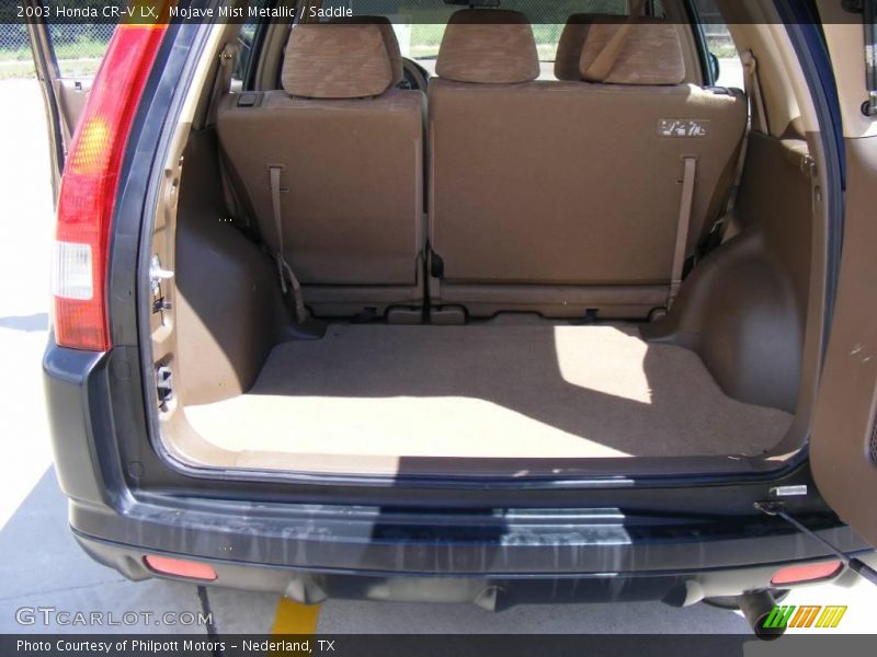 Mojave Mist Metallic / Saddle 2003 Honda CR-V LX