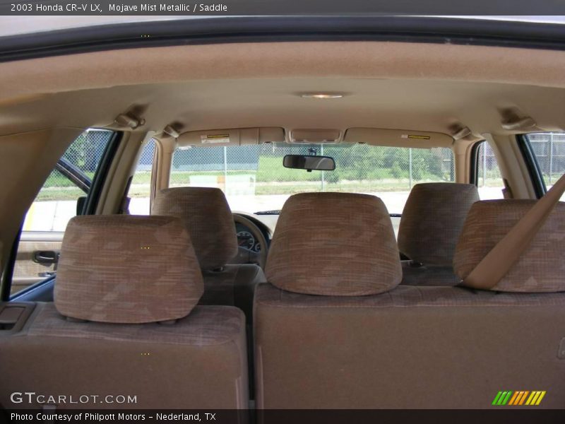 Mojave Mist Metallic / Saddle 2003 Honda CR-V LX