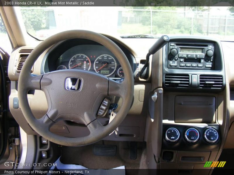 Mojave Mist Metallic / Saddle 2003 Honda CR-V LX