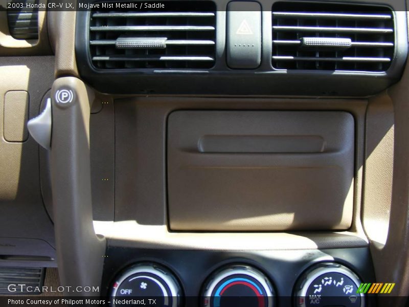 Mojave Mist Metallic / Saddle 2003 Honda CR-V LX