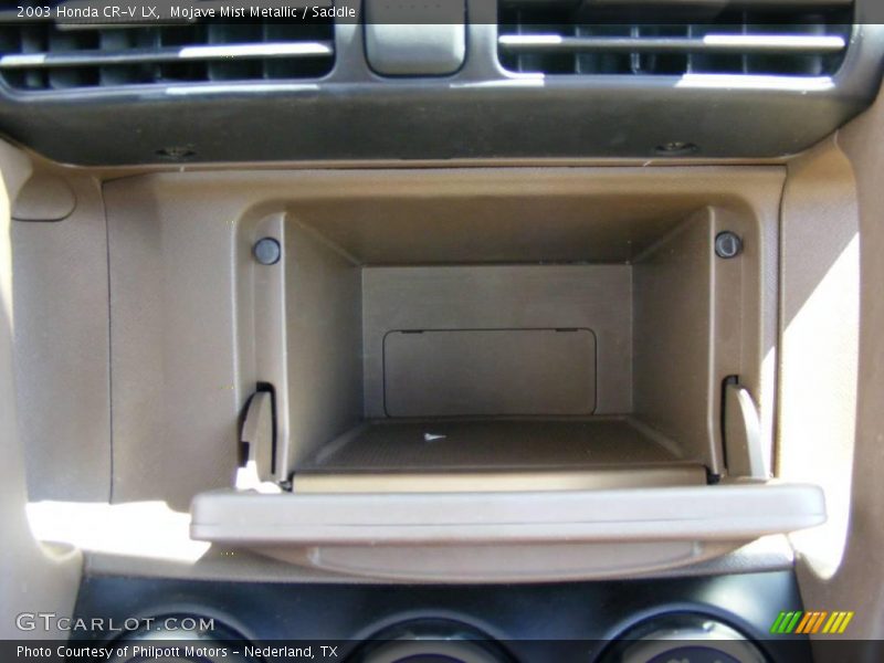 Mojave Mist Metallic / Saddle 2003 Honda CR-V LX