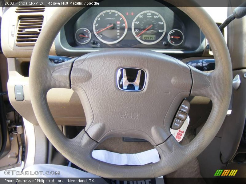 Mojave Mist Metallic / Saddle 2003 Honda CR-V LX