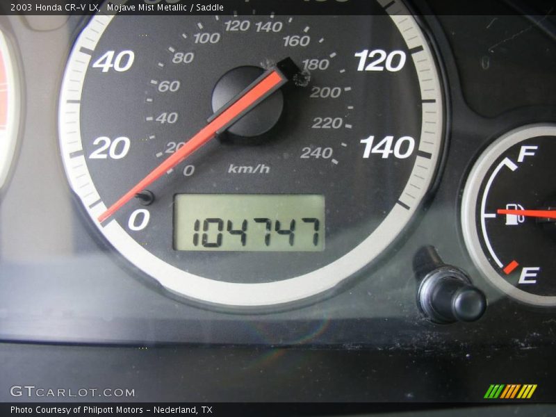 Mojave Mist Metallic / Saddle 2003 Honda CR-V LX