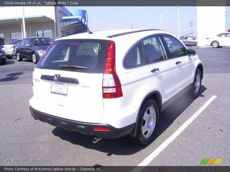 Taffeta White / Gray 2009 Honda CR-V LX