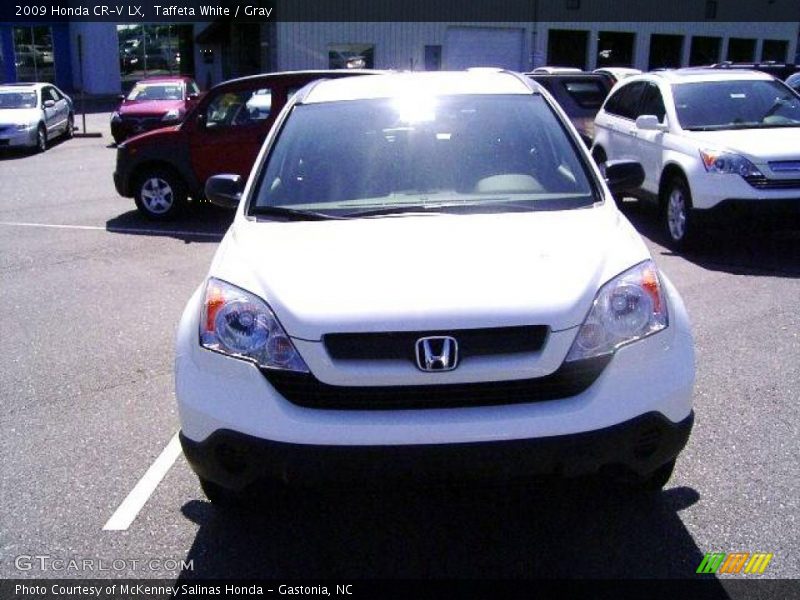 Taffeta White / Gray 2009 Honda CR-V LX