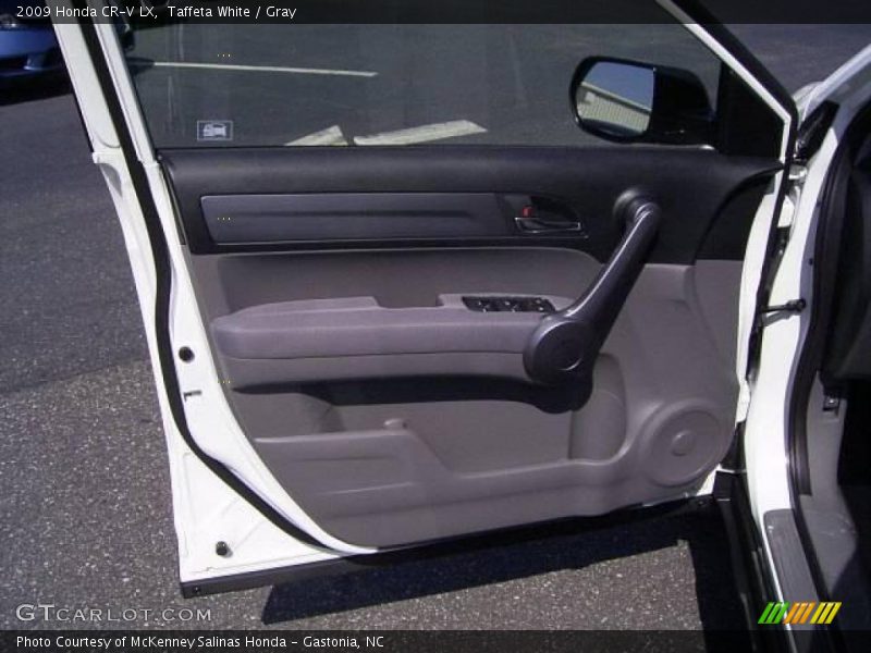 Taffeta White / Gray 2009 Honda CR-V LX
