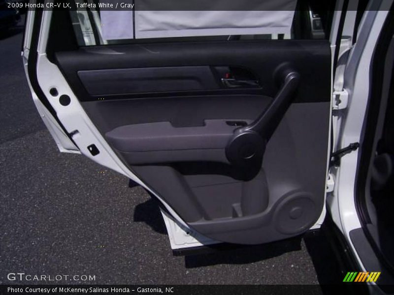 Taffeta White / Gray 2009 Honda CR-V LX