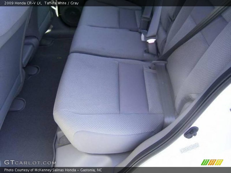 Taffeta White / Gray 2009 Honda CR-V LX