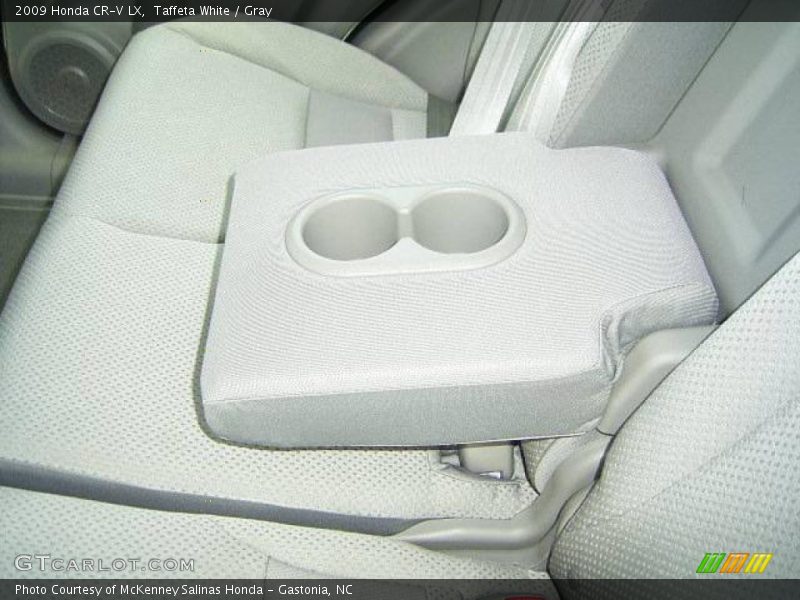 Taffeta White / Gray 2009 Honda CR-V LX