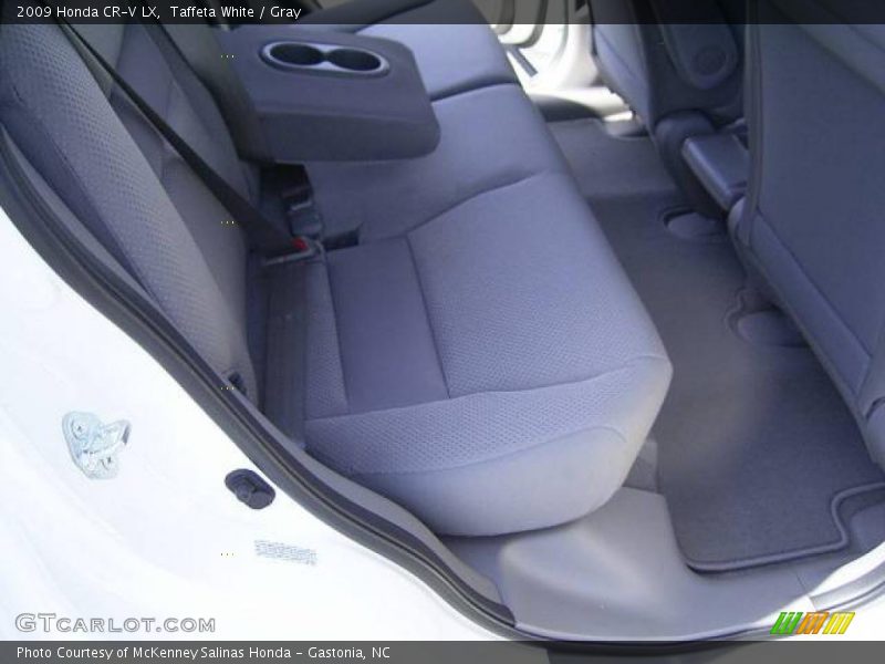 Taffeta White / Gray 2009 Honda CR-V LX