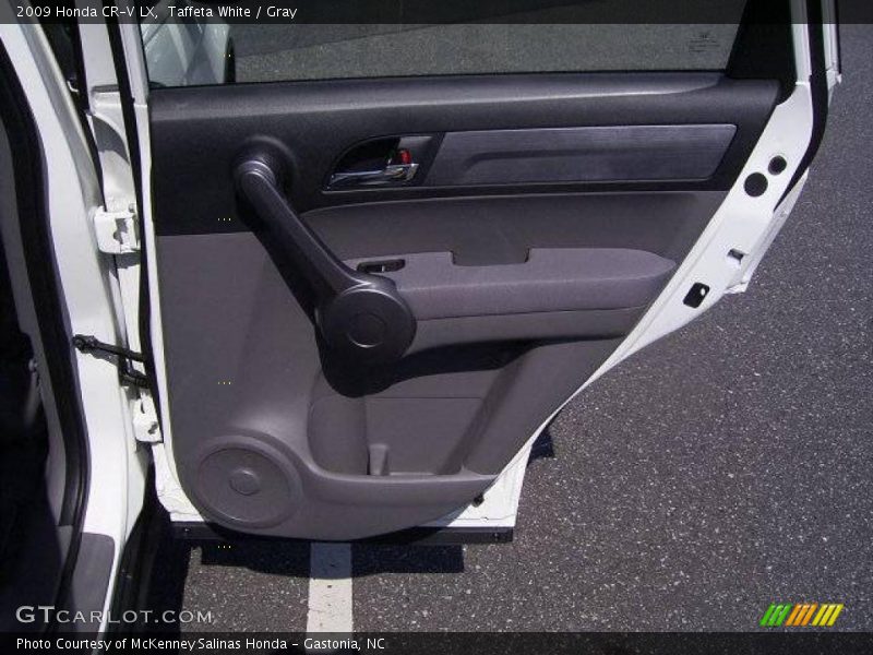 Taffeta White / Gray 2009 Honda CR-V LX